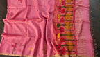 Pure Silk Lenin Jamdani Saree