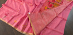 Pure Silk Lenin Jamdani Saree