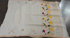Pure Silk Lenin Jamdani Saree