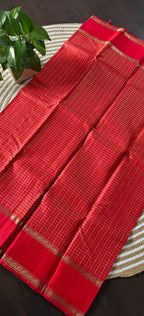 Pure Kanchipuram Silk Saree PKS754-RED