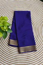Pure Mysore Crepe Silk Saree 120gsm Purple PMS-387