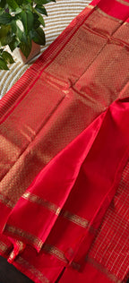 Pure Kanchipuram Silk Saree PKS754-RED